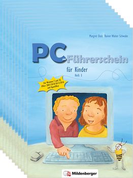PC-Führerschein für Kinder – Arbeitsheft 1 (VPE 10 Stück)