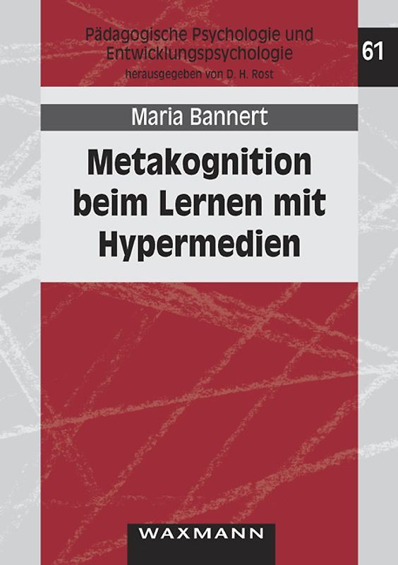 Metakognition beim Lernen mit Hypermedien