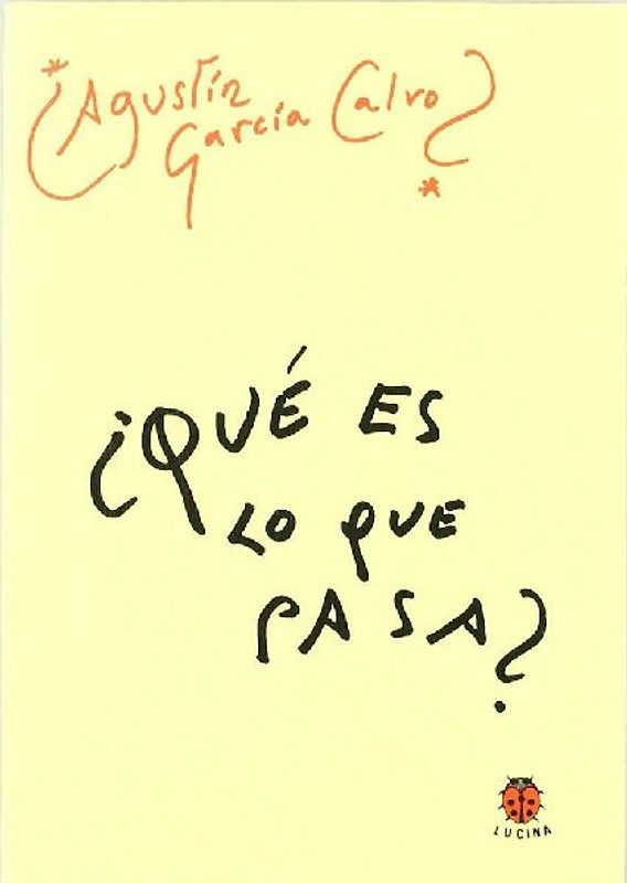 ¿Qué es lo que pasa?