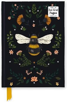 Jade Mosinski: Bee (Foiled Dot Grid Journal)