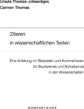 Zitieren in wissenschaftlichen Texten