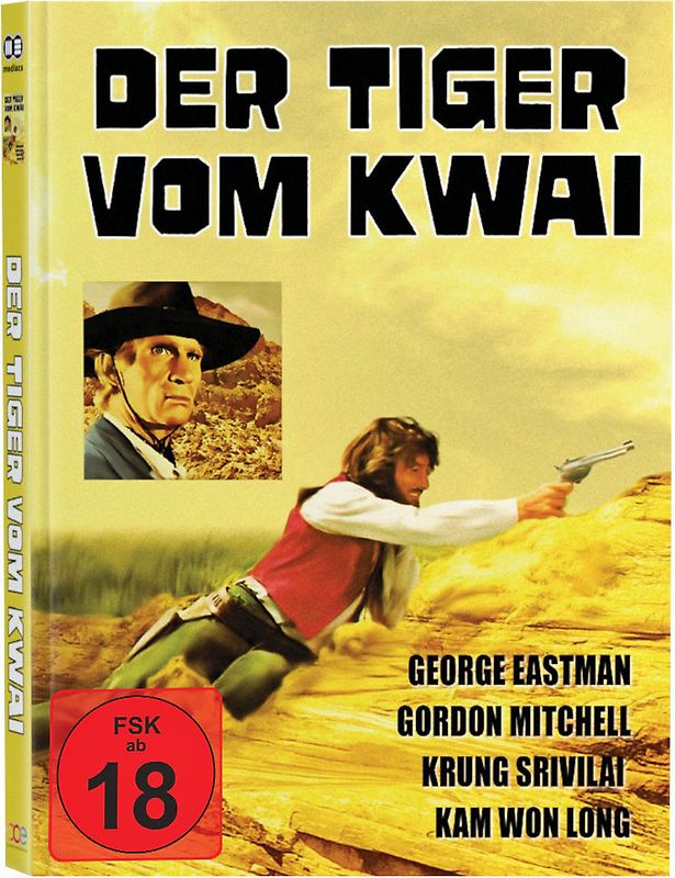 Der Tiger vom Kwai-Mediabook Cover C (lim.) Blu-ray Disc