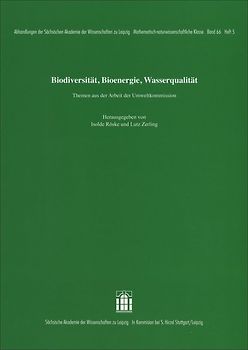 Biodiversität, Bioenergie, Wasserqualität