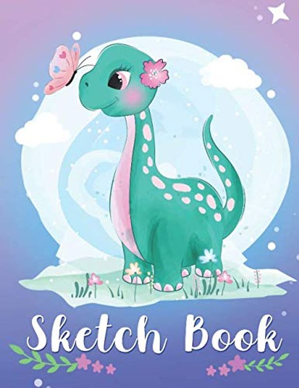 Sketch Book: 107 Pages of Blank Paper for Drawing, Doodling or Learning to Draw Large size 8.5'x11" | Sketchbook for Kids, Great Art Supplies & Gifts ... or Boys | Book of Scribblings and Sketches