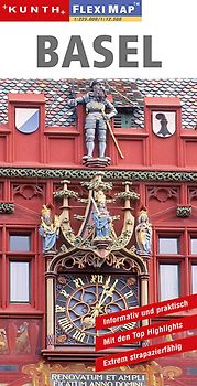 KUNTH FlexiMap Basel 1:12500