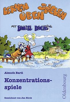 Lernen, spielen, üben mit Daniel Dachs / 2.-4. Schuljahr - Konzentrationsspiele. Lernspiel-Block