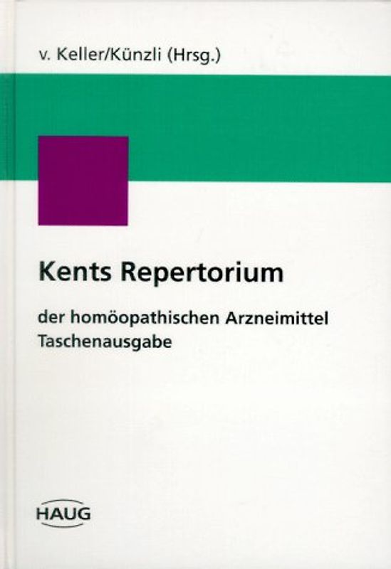 Kents Repertorium der homöopathischen Arzneimittel