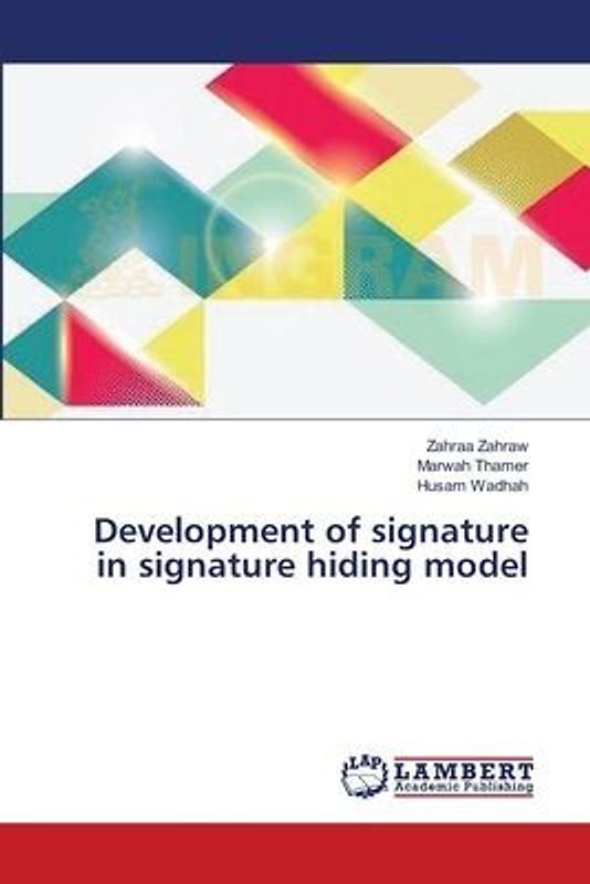Development of signature in signature hiding model