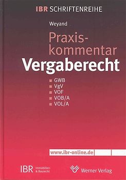 Praxiskommentar Vergaberecht