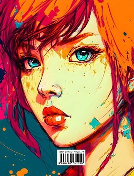 Les plus incroyables portraits de manga - Le livre de coloriage idéal pour les fans de manga et d'anime