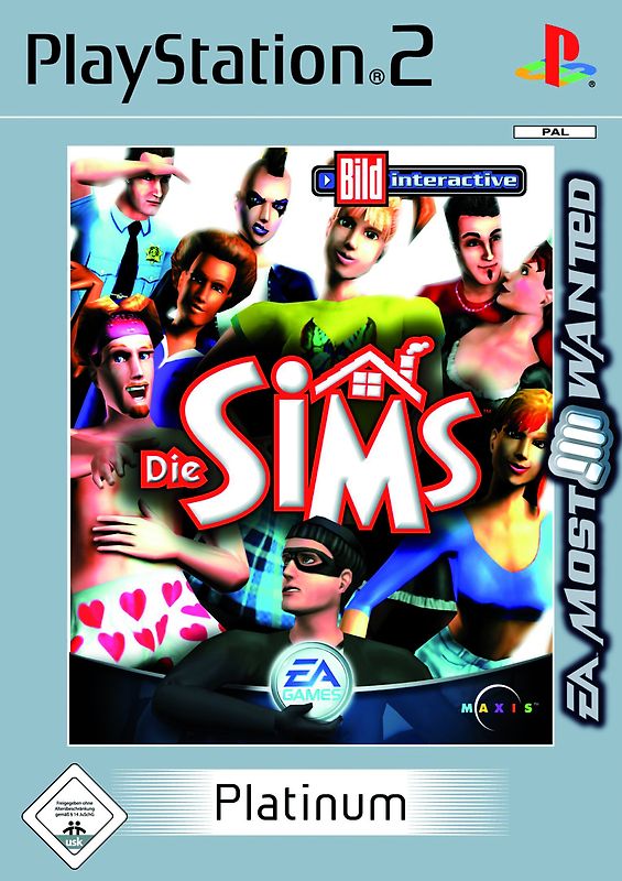 Die Sims - Platinum Most Wanted PlayStation 2