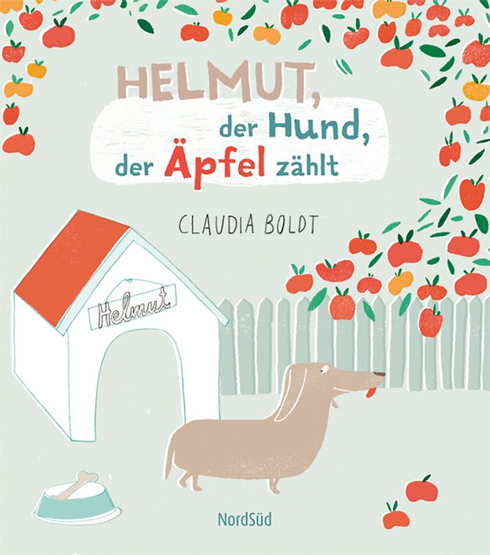 Helmut, der Hund, der Äpfel zählt