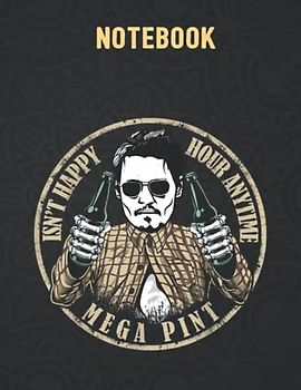 Hearsay Isn't Happy Hour Anytime Mega Pint 140 Pages - 8.5x 11 inches