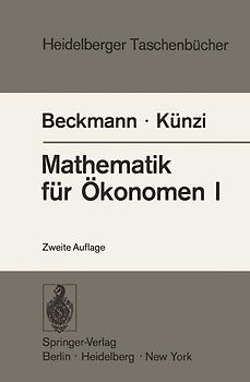 Mathematik für Ökonomen I