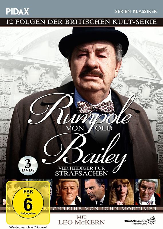 Rumpole von Old Bailey - 12 Folgen der britischen Kultserie [3 Discs] DVD