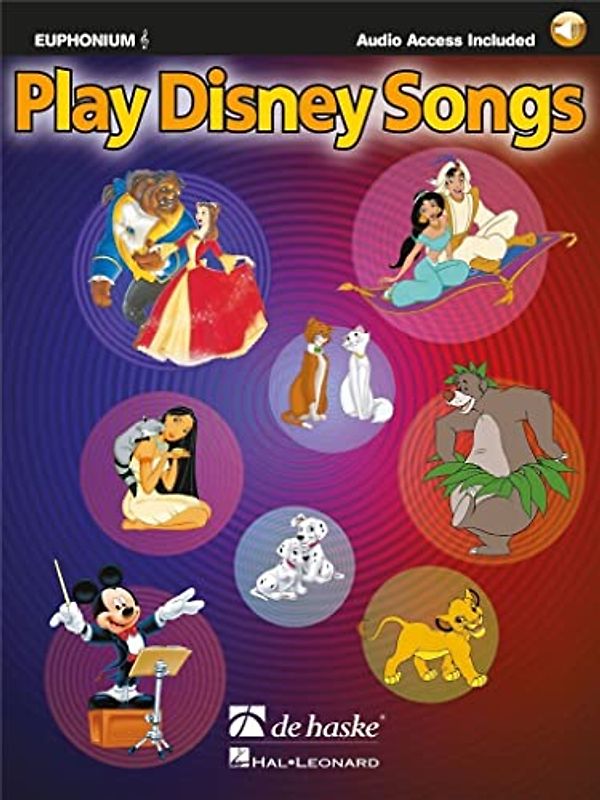 Play Disney Songs Euphonium +CD