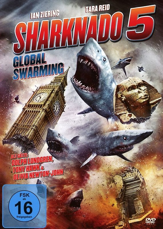 Sharknado 5 - Global Swarming (Uncut Fassung) DVD