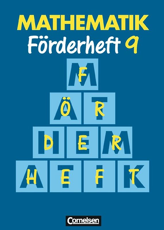 Mathematik Förderschule - Förderhefte - Band 9