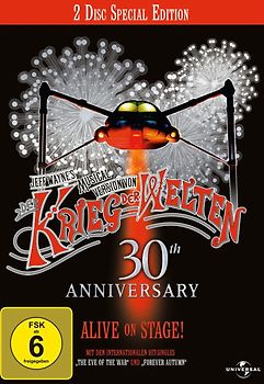 Der Krieg der Welten 3th Anniversary- Jeff Wayne's Musical Version [Special Edition, 2 DVDs] DVD