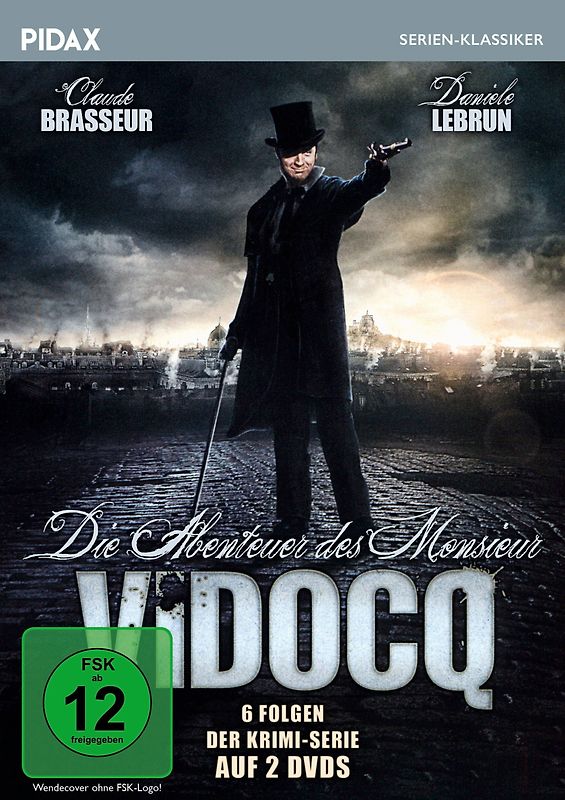 Die Abenteuer des Monsieur Vidocq - 6 Folgen der Krimi-Serie [2 DVDs] DVD
