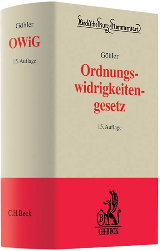 Gesetz über Ordnungswidrigkeiten