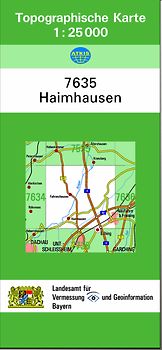 TK25 7635 Haimhausen