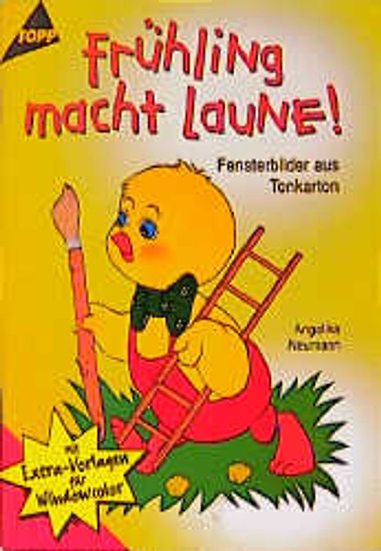 Frühling macht Laune!. Fensterbilder aus Tonkarton