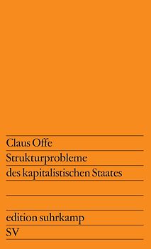 Strukturprobleme des kapitalistischen Staates