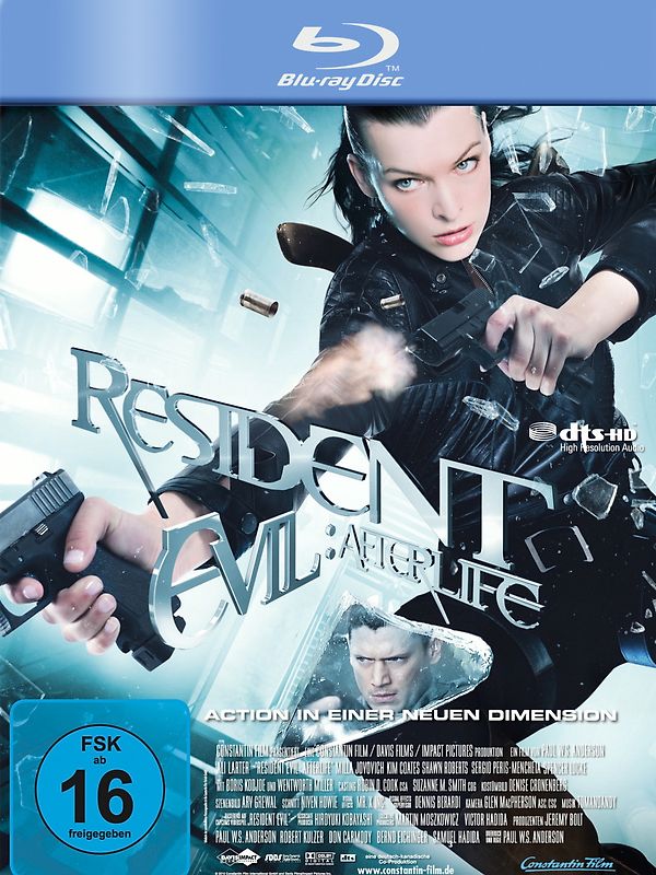 Resident Evil Afterlife Blu-ray Disc
