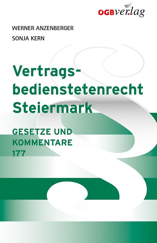 Vertragsbedienstetenrecht Steiermark. Land - Kommunen