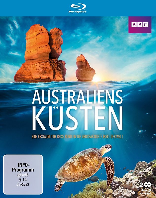 Australiens Küsten - Eine erstaunliche Reise rund um die großartigste Insel der Welt Blu-ray Disc