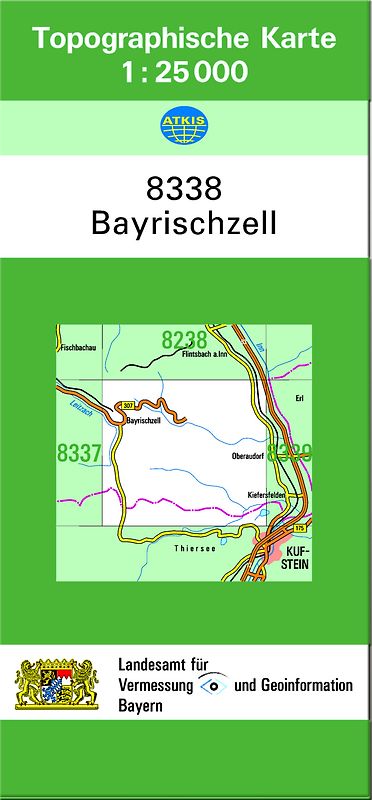TK25 8338 Bayrischzell