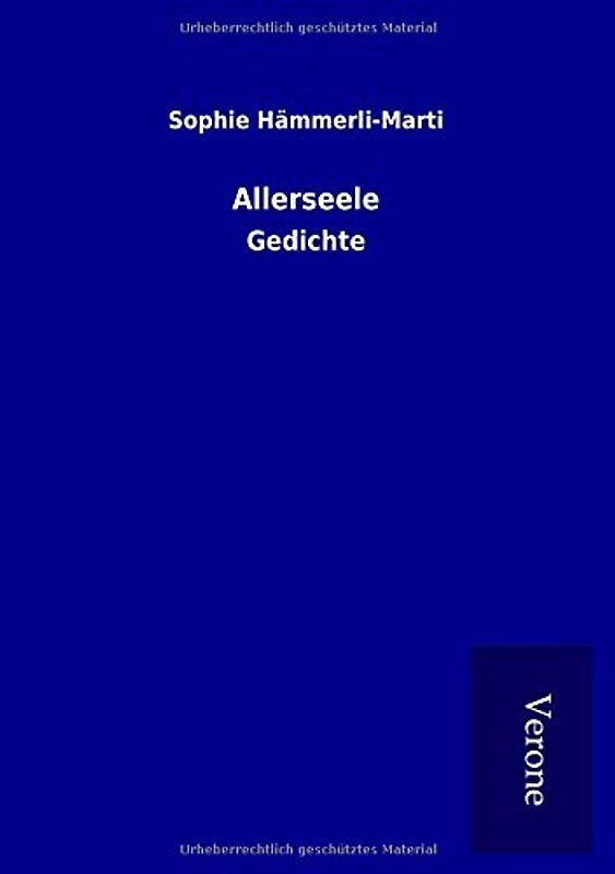 Allerseele: Gedichte