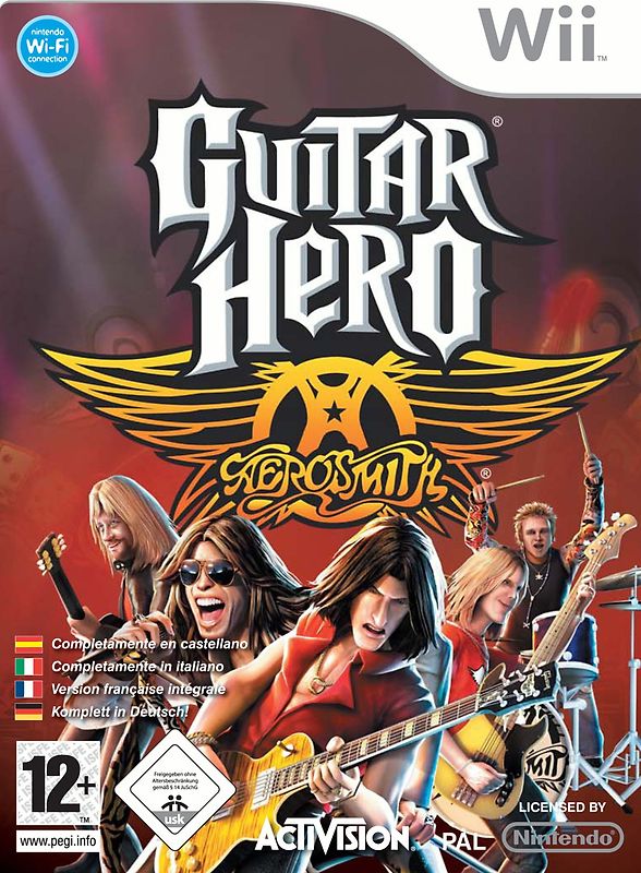 Guitar Hero Aerosmith Nintendo Wii