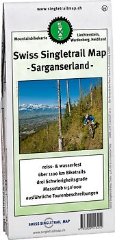 Singletrail Map 019 Sarganserland