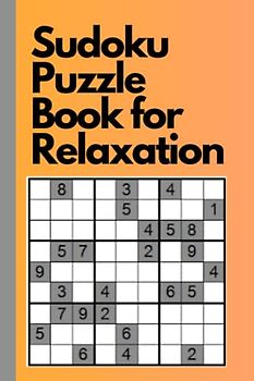 Sudoku Puzzle Book for Relaxation