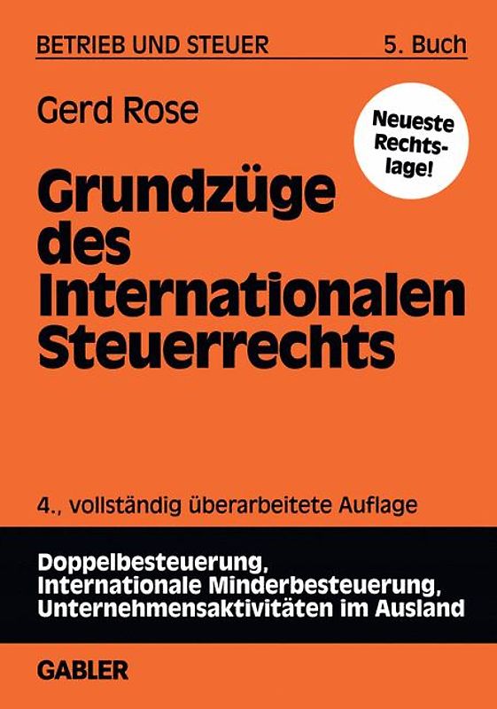 Grundzüge des Internationalen Steuerrechts