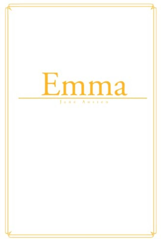 Emma: by Jane Austen (White)