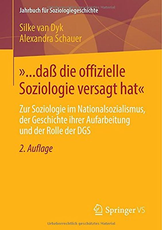 »... daß die offizielle Soziologie versagt hat«