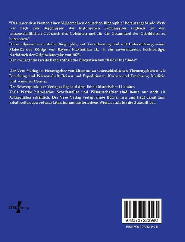 Allgemeine deutsche Biographie