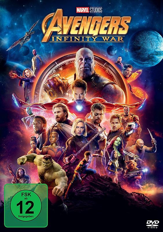 Avengers: Infinity War DVD