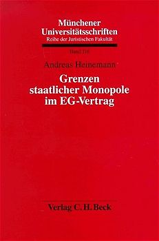 Grenzen staatlicher Monopole im EG-Vertrag