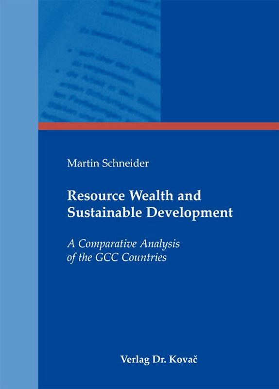 Resource Wealth and Sustainable Development