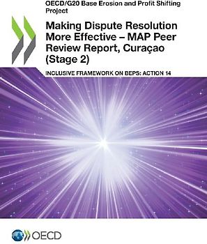 Making Dispute Resolution More Effective - MAP Peer Review Report, Curaçao (Stage 2)