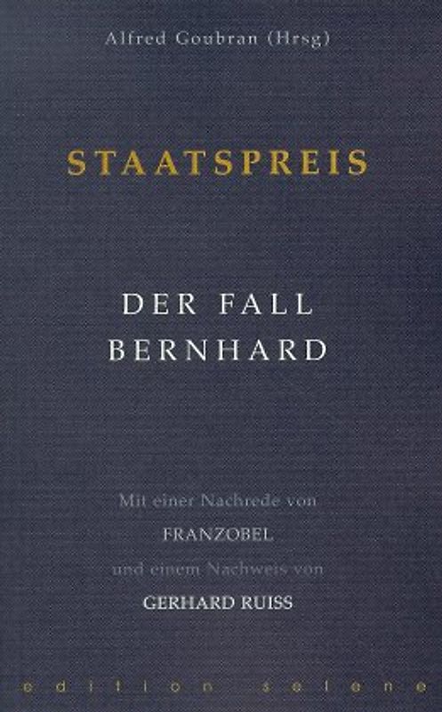 Staatspreis - Der Fall Bernhard