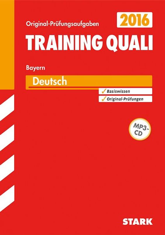Training Quali Bayern - Deutsch A4 + CD