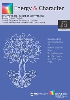 Energy & Character - Volume 17 N. 1: April 1986 - International Journal of Biosynthesis