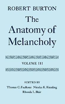 The Anatomy of Melancholy