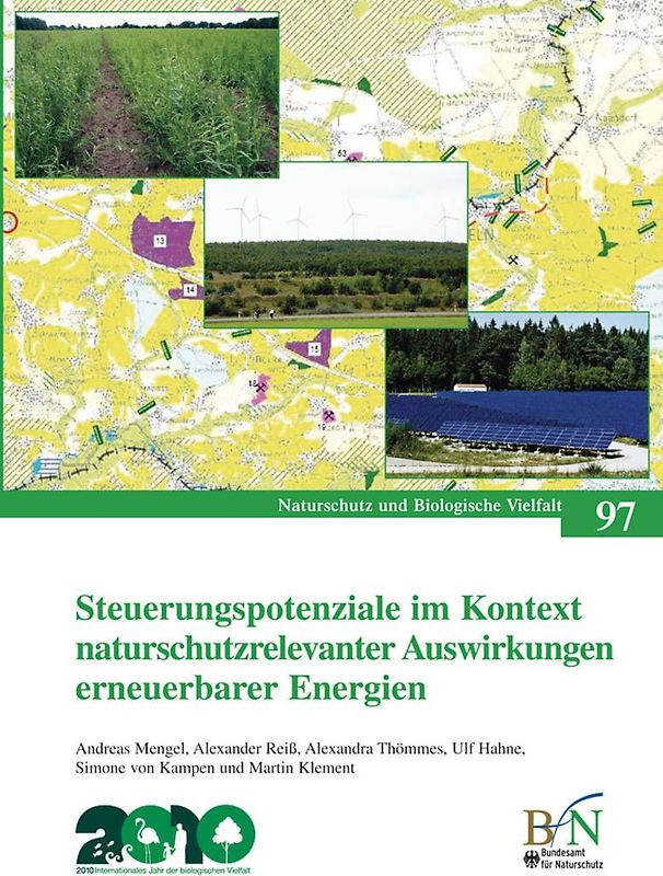 Steuerungspotenziale im Kontext naturschutzrelevanter Auswirkungen erneuerbarer Energien