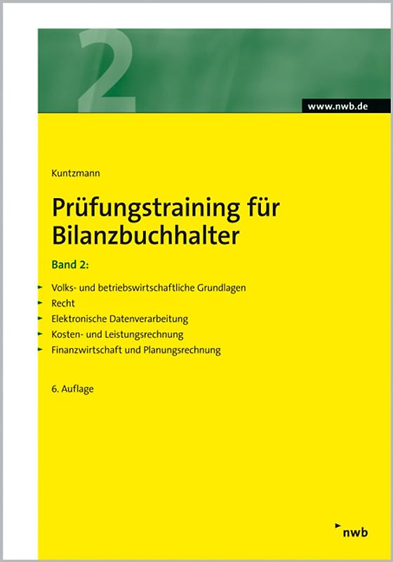 Prüfungstraining für Bilanzbuchhalter / Prüfungstraining für Bilanzbuchhalter, Band 2